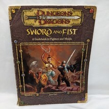 Dungeons And Dragons Sword And Fist Guidebook To Fighters And Monks - $9.09