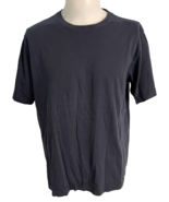 Lands&#39; End Black  Short Sleeve &quot;Super T&quot; T-Shirt Size L - $26.05 CAD