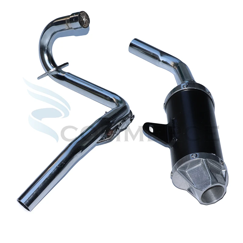 A set of universal exhaust muffler muffler pipe  50CC 110CC 125 CC PIT DIRT BIKE - $410.74