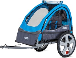 Instep Bike Trailer for Toddlers, Kids, Single and Double Seat, 2-In-1 C... - £185.14 GBP