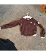Vintage EUC Donna North Face First Ascent California Marrone Rosa Zip Gi... - $52.05 CAD