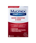 Mucinex Fast-Max Adult Severe Congestion &amp; Cough Caplets, 20ct - $17.58 CAD