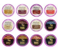 Harry &amp; David/Moose Munch Single Serve Coffee Sampler, 12 Flavors (3 cups each) - £22.31 GBP