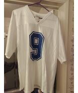 Tony Romo Dallas Cowboys Jersey Colors White &amp; Blue #9 Size LARGE  - $39.25