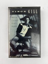 Vince Gill When I Call Your Name Cassette Tape 1989 Vintage  Country  - $44.53 MXN