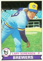 1979 Topps Lary Sorensen 303 Brewers - £0.98 GBP