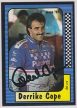 Derrike Cope Autographed 1991 Maxx NASCAR Racing Card - £6.36 GBP