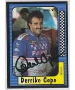 Derrike Cope Autographed 1991 Maxx NASCAR Racing Card - $5.59