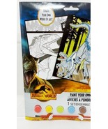 Jurassic World Dominion Paint Your Own Posters Set New Blue Beta Giganot... - £8.89 GBP