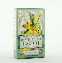 Mystic Faerie by Barbara Moore Tarot CARD DECK &amp; Booklet Set Llewellyn - £17.79 GBP