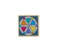 Trivial Pursuit Classic Game Board 2X2 piece - $1.79