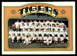 1972 Topps #487 Detroit Tigers TC Mid-Grade - £4.54 GBP