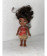 Disney Moana Petite Adventure Doll  6&#39;&#39;  Tall Mini Doll - £7.83 GBP