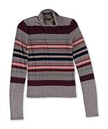 Aeropostale Womens Striped Turtleneck Pullover Sweater Red L - Juniors - £11.70 GBP