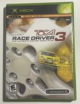 (Replacement Case &amp; Manual) XBOX - TOCA RACE DRIVER 3 (No Game)  - £9.38 GBP