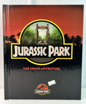 NEW Vintage 1993 Jurassic Park Hardcover Book &quot;The Great Adventure&quot; - NOS / NEW! - £39.56 GBP