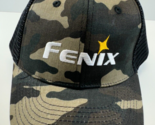 Shot Show FENIX Camouflage Black Mesh Truckers Snapback Cap Hat - £15.89 GBP
