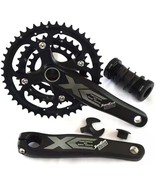 Andeshunk 27-Speed Mountain Bike Crankset Hollow Integrated Chainring Bi... - £48.47 GBP