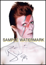 David Bowie - Aladdin Sane - photo signed Never before seen -C1 - £1.46 GBP