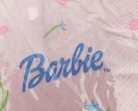 Hallmark Barbie Dessert Napkins Kids Birthday Party Supplies 16 Per Package - £5.15 GBP
