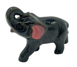 Ceramic Asian Elephant 3.5” Figurine Mini Statue - £9.50 GBP