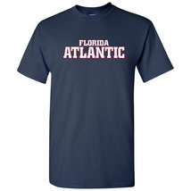AS01 - FAU Florida Atlantic Owls Basic Block T Shirt - Small - Navy - £18.86 GBP