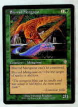 Blurred Mongoose - Invasion Edition - Magic The Gathering Card - £1.17 GBP