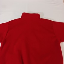 Athletic Style New York Men's Red 1/4 Zip Fleece Pullover Sweatshirt Size Large image 12