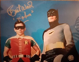 Burt Ward Batman &amp; Robin 8x10 signed Photo Picture autographed with COA - £72.18 GBP