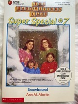 The Babysitter&#39;s Club Super Special #7 Snowbound Vintage Novel Book Ann M Martin - £7.85 GBP