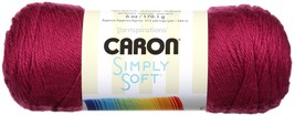 Caron Simply Soft Solids Yarn-Fuchsia - £12.30 GBP