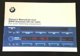 Owner&#39;s Manual Guide Book For Bmw Business Cd Player Radio Stereo Blaupunkt CD43 - £19.37 GBP