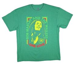 Bob Marley and the Wailers  ONE LOVE  Green Shirt   XL - $22.99