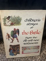 Vintage 1968 Children’s Stories of the Bible from The Old and New Testament Book - £6.25 GBP