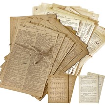 114 Pieces/ 2 Sets Junk Journal Pages Vintage Ephemera Pack Craft Paper For Albu - £13.27 GBP