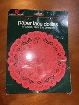 American Greetings Paper Lace Doilies 20 Count 6” Diameter - £8.64 GBP