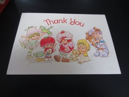 Vintage Strawberry Shortcake Thank You Post Card (1982) - Not Used - £7.03 GBP