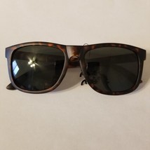 Women&#39;s Brown Tortoise Casual Rectangular Fashion Sunglasses UV400 - £11.85 GBP