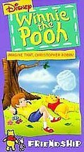 Winnie the Pooh-Imagine That Christopher Robin-Friendship(VHS,1999)RARE-SHIP24HR - £34.94 GBP