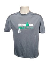 Ironman Timberman 70.3 Swim Bike Run Mens Small Gray Jersey - £15.86 GBP