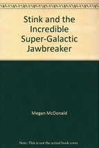 Stink and the Incredible Super-Galactic Jawbreaker [Audio Cassette] Mega... - $2.89