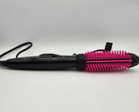 Revlon Silicone Bristle Heated Hair Styling Brush, Black, 1 inch - $15.83