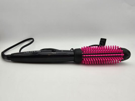 Revlon Silicone Bristle Heated Hair Styling Brush, Black, 1 inch - $15.83