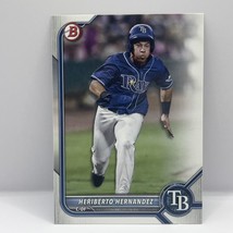 2022 Topps Bowman Baseball Heriberto Hernandez Paper BP-143 Tampa Bay Rays - £1.56 GBP