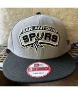 San Antonio Spurs Basketball NBA Basketball Hat Cap Adjustable New With ... - £14.02 GBP