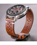 Oil Wax Genuine Leather Cowhide Watch Band  4 Colors - $28.78 CAD