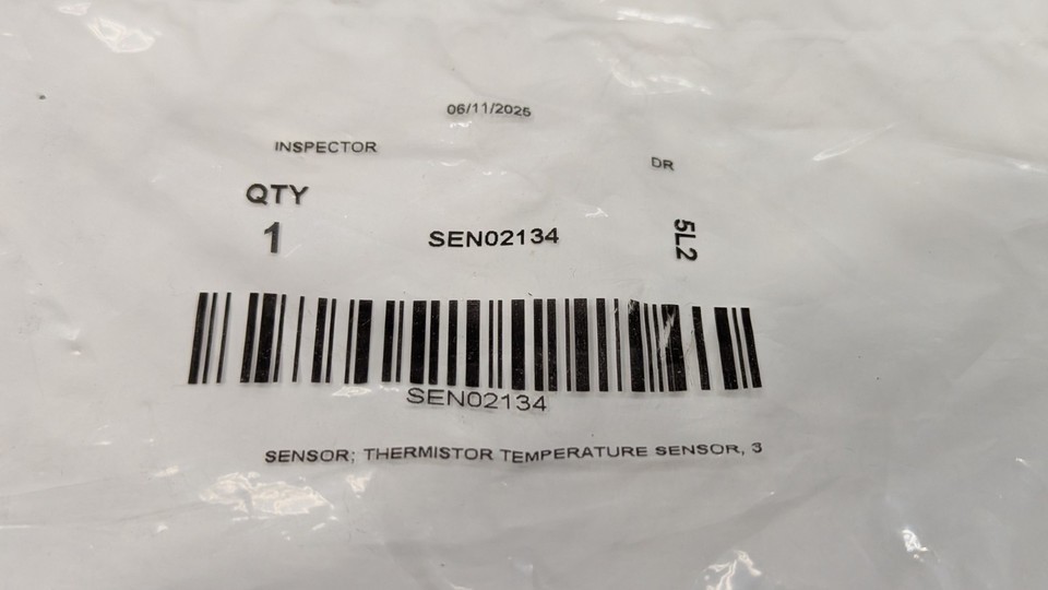 New/Sealed Trane SEN02134 Thermistor Temperature Sensor, 30", 3/4" Tube Item image 2