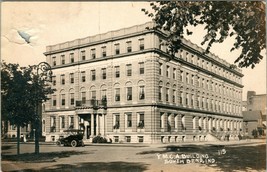 RPPC South Bend Indiana IN YMCA Building Street View Car 1913 Postcard T17 - £3.91 GBP