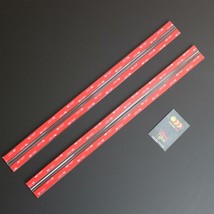 2x 500mm FLEXIBLE HINGES – no glue. plastic, plexiglas. - £37.91 GBP