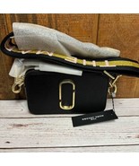 Marc Jacobs Snapshot Leather Crossbody - New Black Multi - $365.04 CAD
